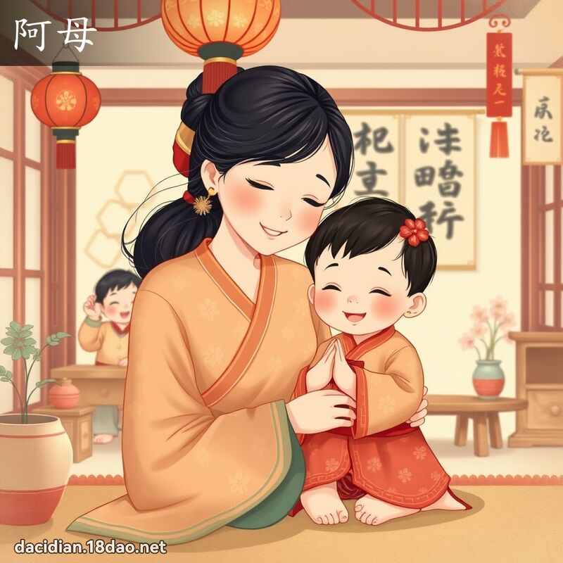 阿母 - 国语大辞典配图
