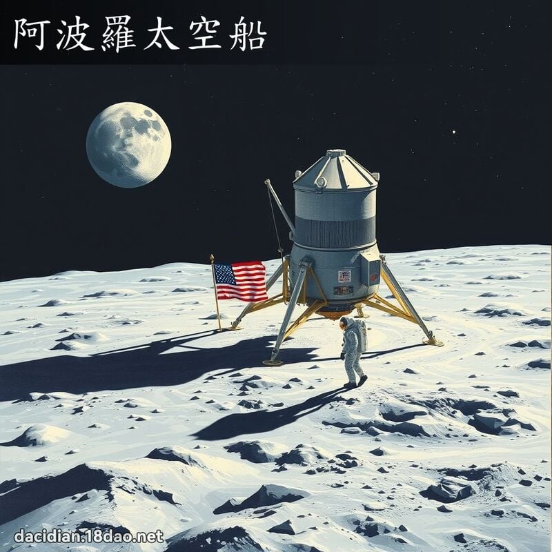 阿波羅太空船 - 國語大辭典配圖
