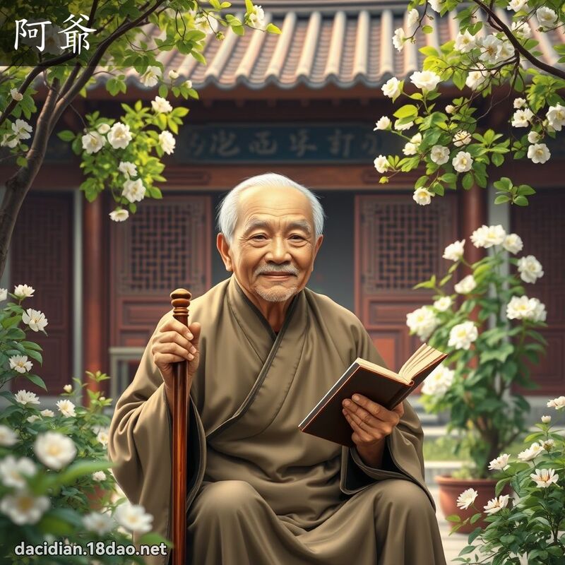 阿爺 - 國語大辭典配圖