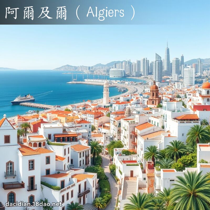 阿尔及尔（Algiers） - 国语大辞典配图