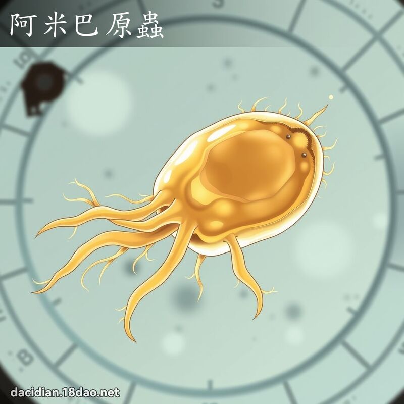 阿米巴原蟲 - 國語大辭典配圖