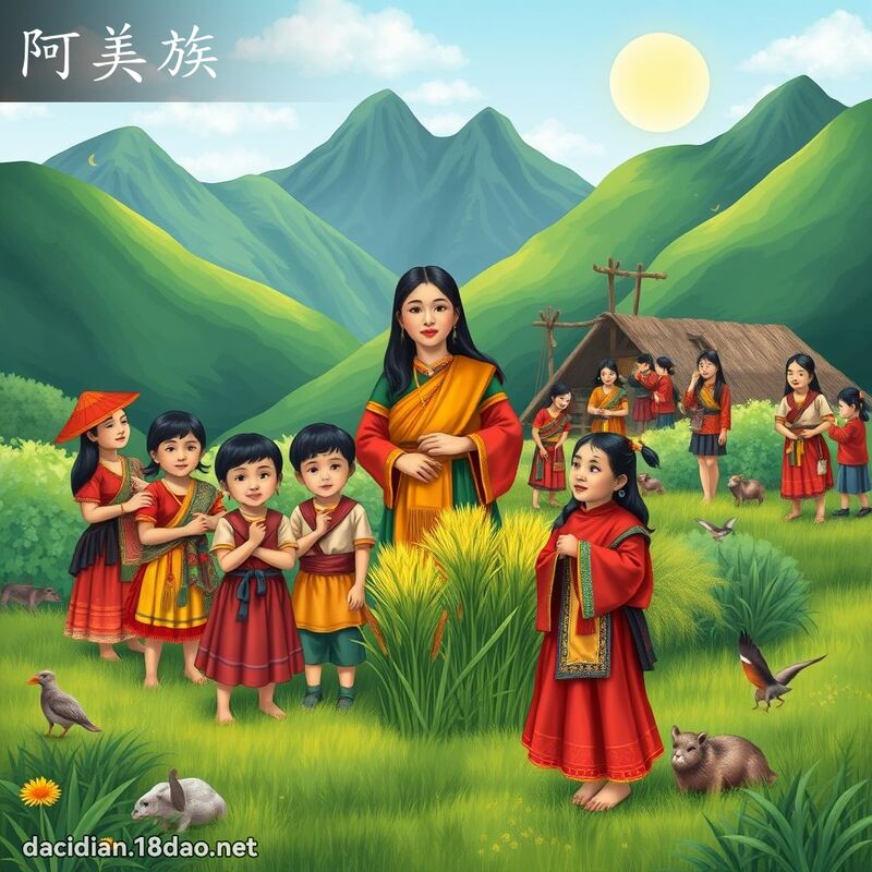 阿美族 - 國語大辭典配圖