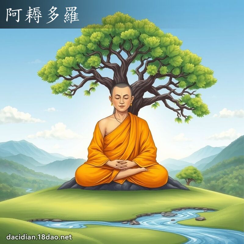 阿耨多羅 - 國語大辭典配圖