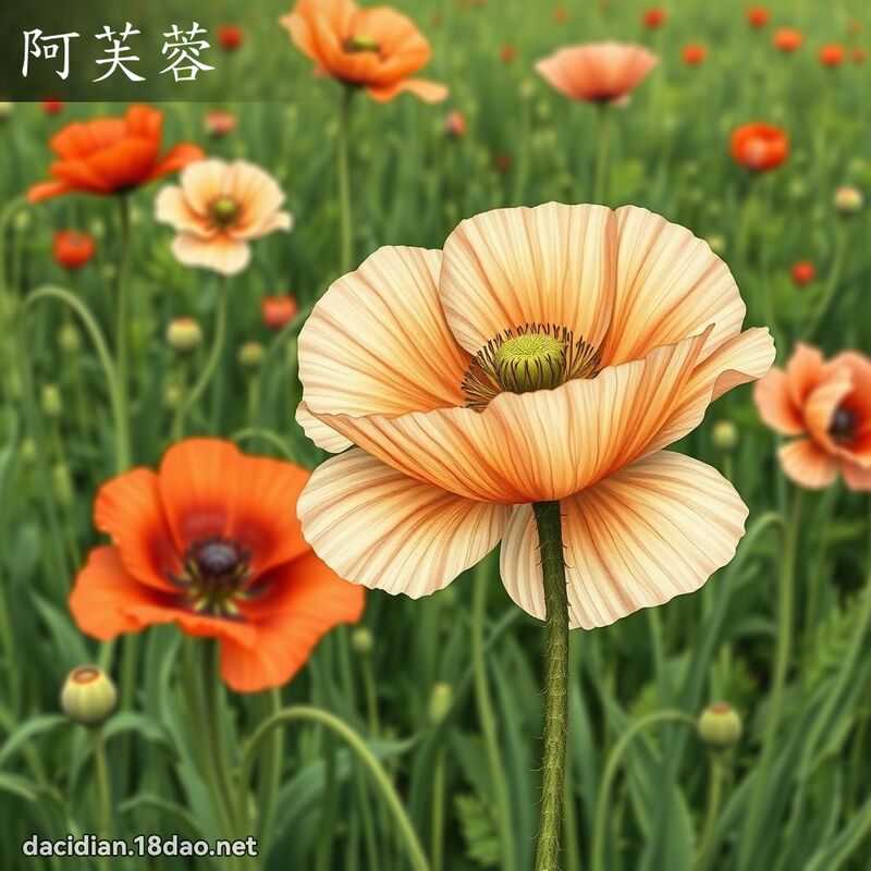 阿芙蓉 - 国语大辞典配图