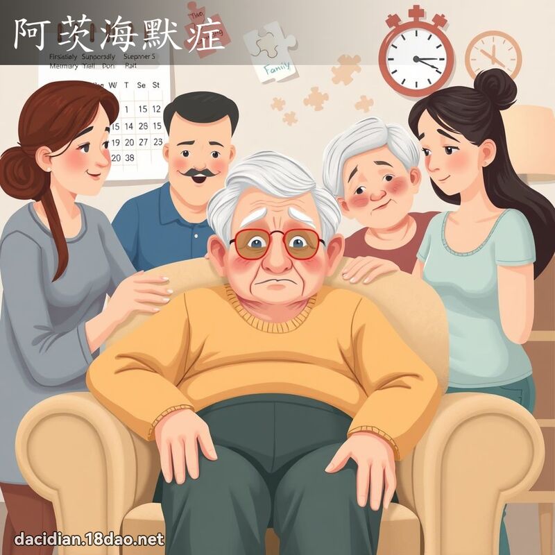 阿茨海默症 - 国语大辞典配图