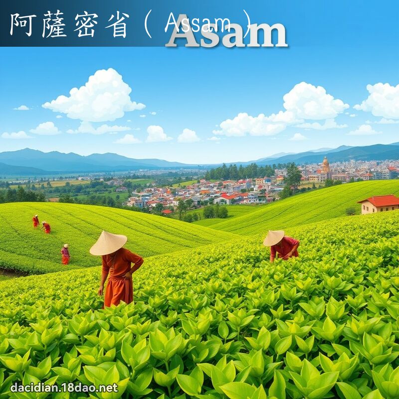 阿萨密省（Assam） - 国语大辞典配图