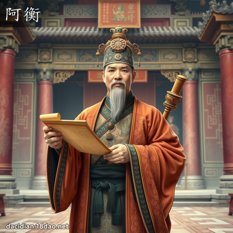 阿衡 - 國語大辭典配圖