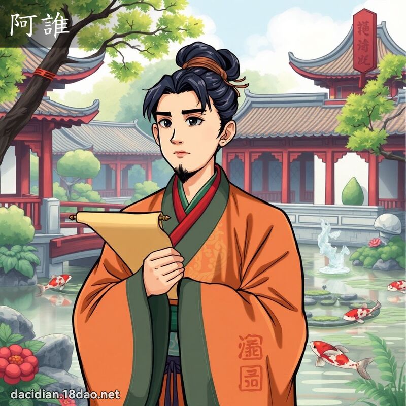阿谁 - 国语大辞典配图