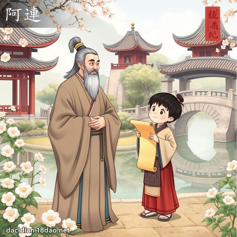 阿連 - 國語大辭典配圖