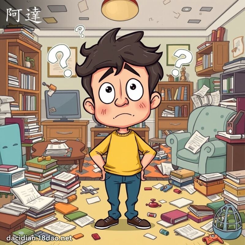 阿達 - 國語大辭典配圖