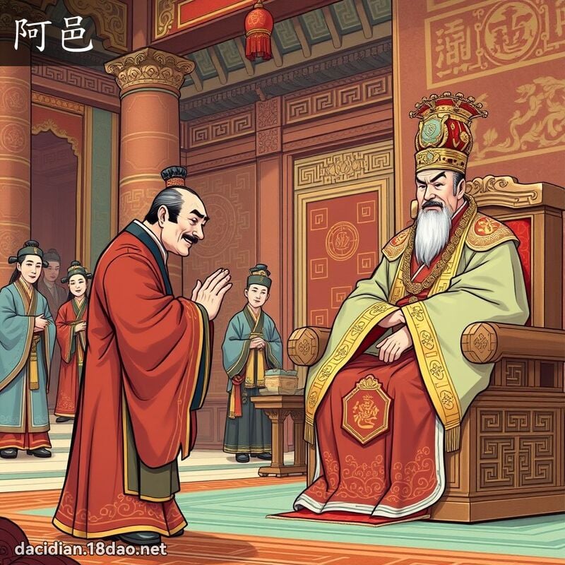 阿邑 - 國語大辭典配圖