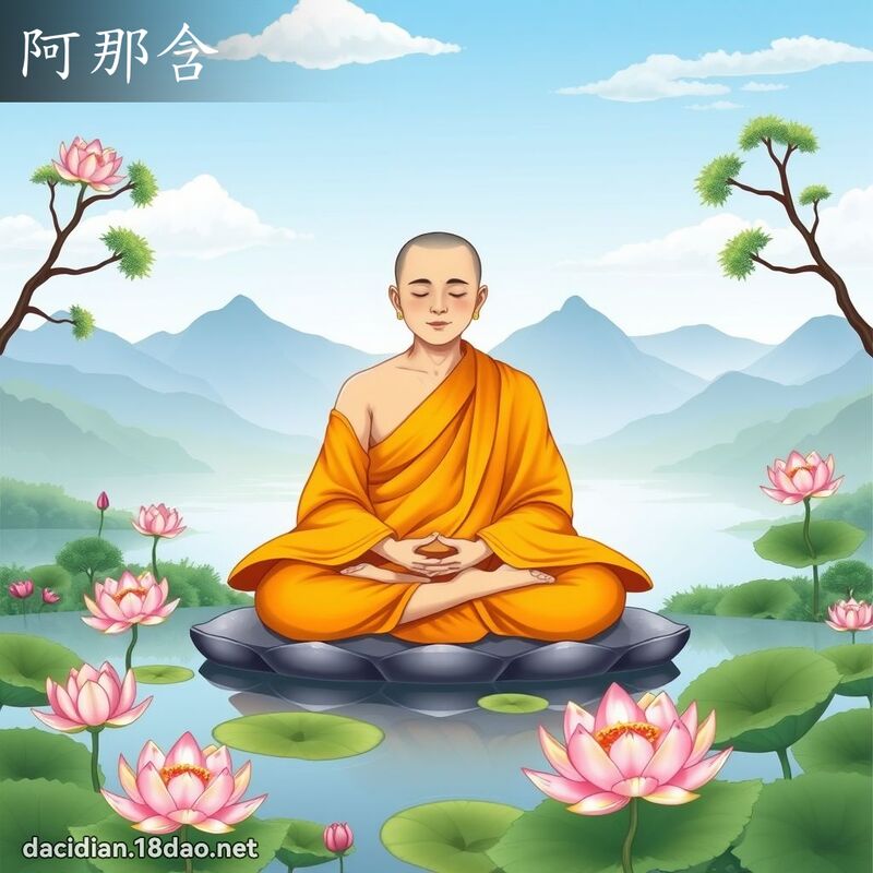 阿那含 - 國語大辭典配圖