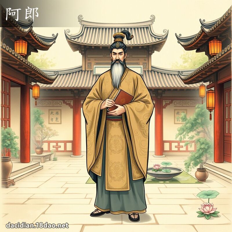 阿郎 - 國語大辭典配圖