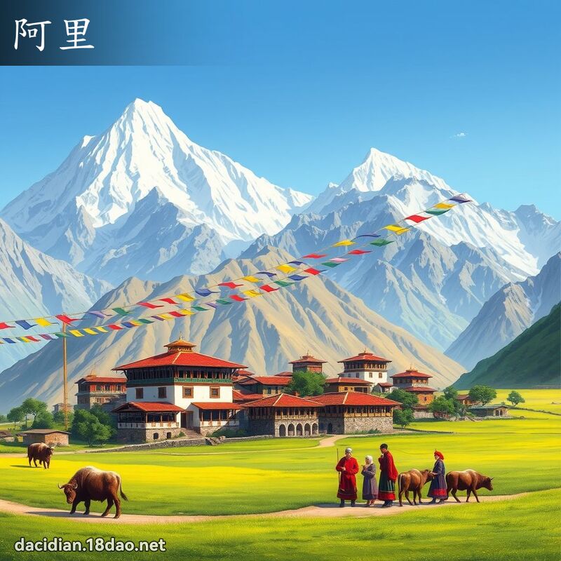 阿里 - 国语大辞典配图