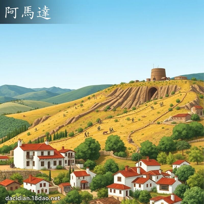 阿馬達 - 國語大辭典配圖