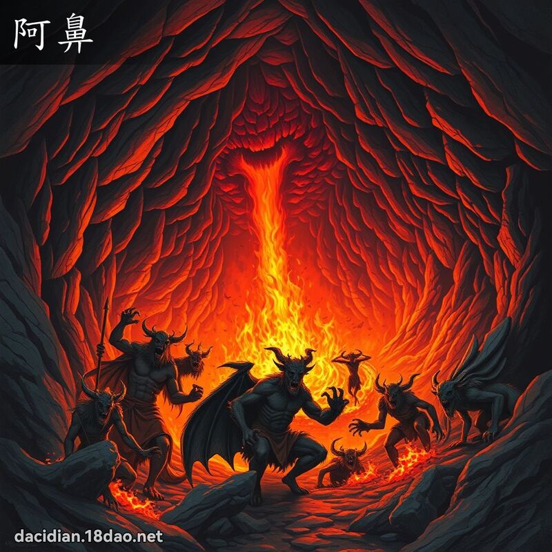 阿鼻 - 国语大辞典配图