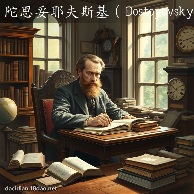 陀思妥耶夫斯基（Dostoyevsky Fyodor） - 國語大辭典配圖