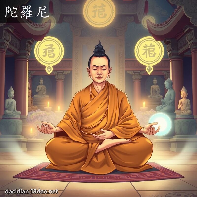 陀罗尼 - 国语大辞典配图