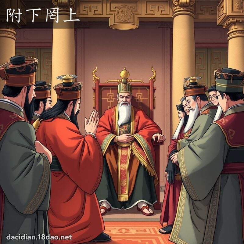 附下罔上 - 國語大辭典配圖