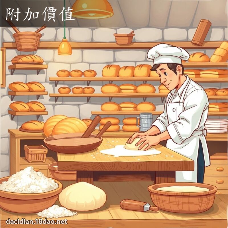 附加价值 - 国语大辞典配图