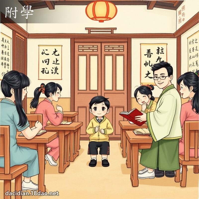 附學 - 國語大辭典配圖