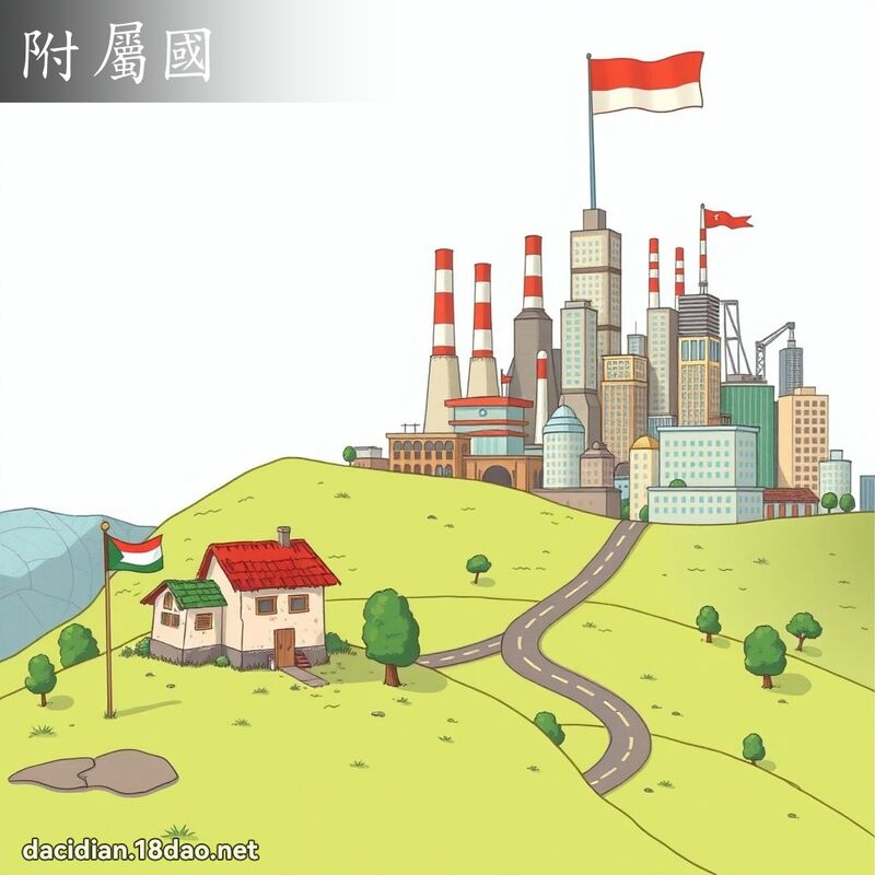 附属国 - 国语大辞典配图
