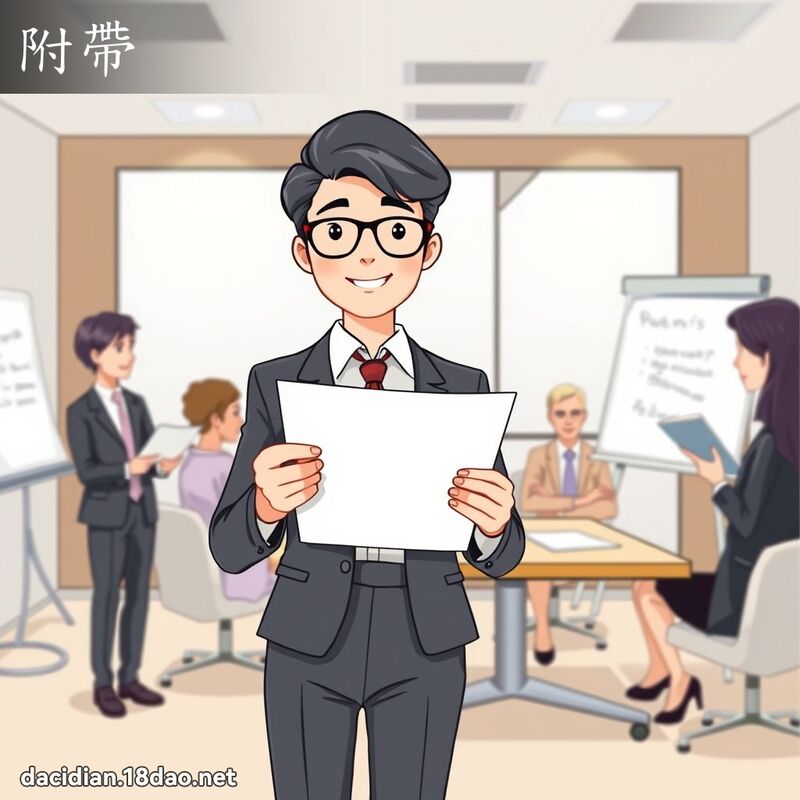 附带 - 国语大辞典配图