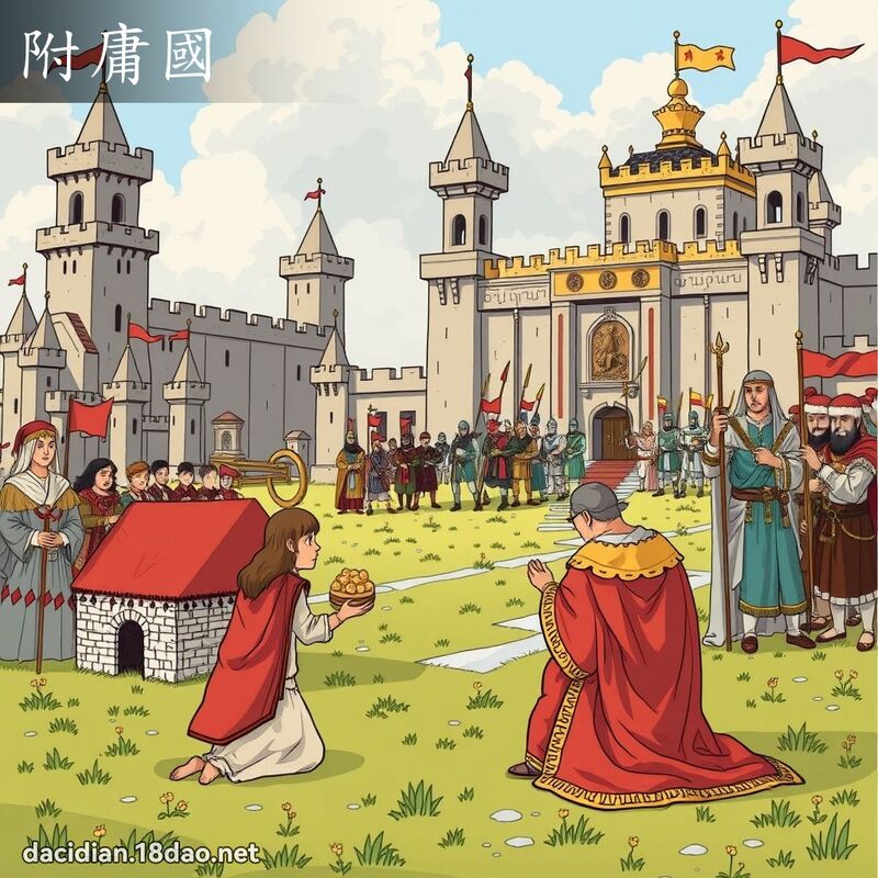 附庸國 - 國語大辭典配圖