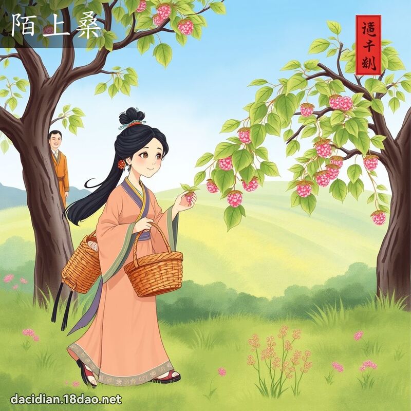 陌上桑 - 國語大辭典配圖