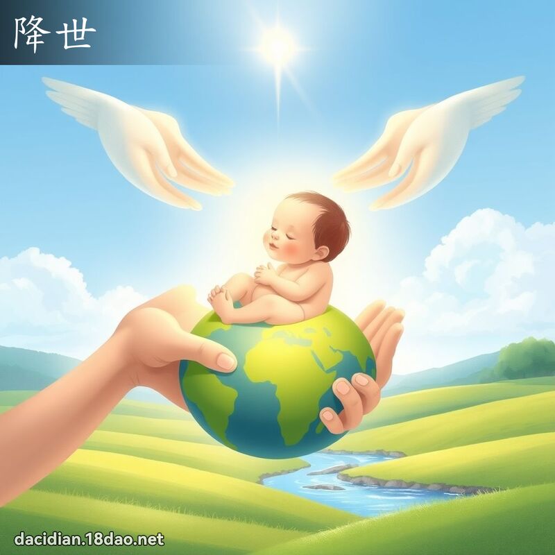 降世 - 國語大辭典配圖