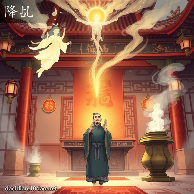 降乩 - 國語大辭典配圖