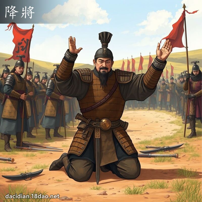 降將 - 國語大辭典配圖