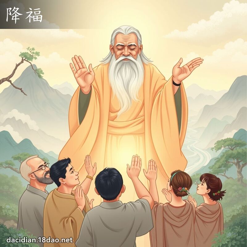 降福 - 國語大辭典配圖