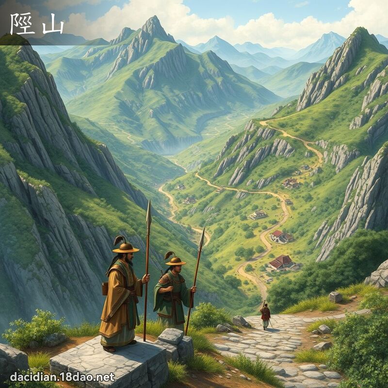 陘山 - 国语大辞典配图