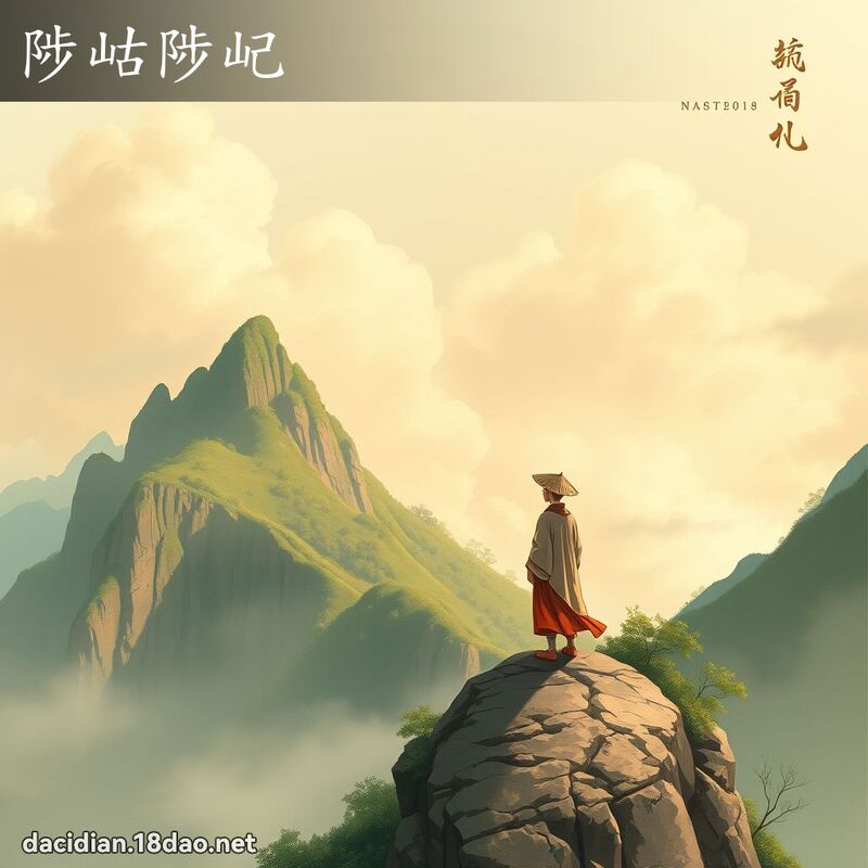 陟岵陟屺 - 国语大辞典配图