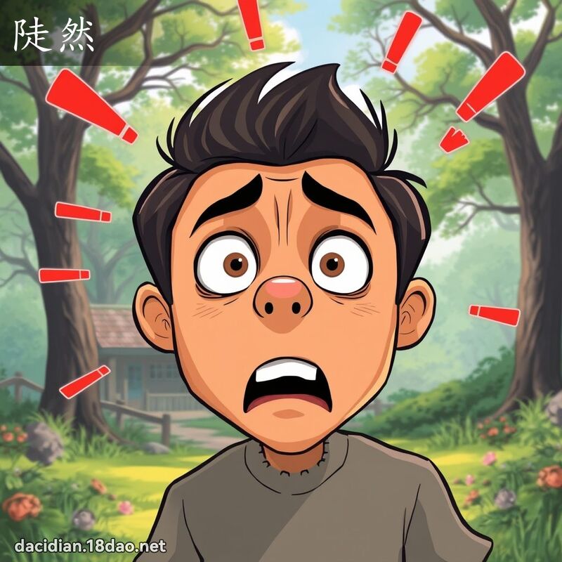陡然 - 国语大辞典配图