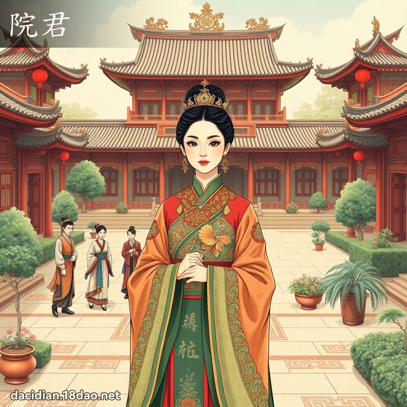 院君 - 国语大辞典配图