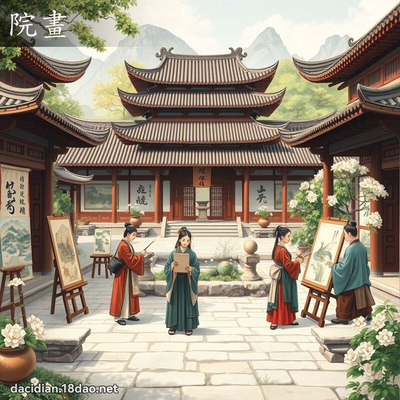 院画 - 国语大辞典配图
