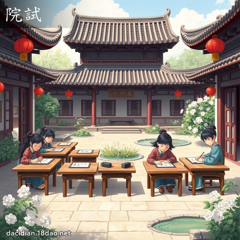 院试 - 国语大辞典配图