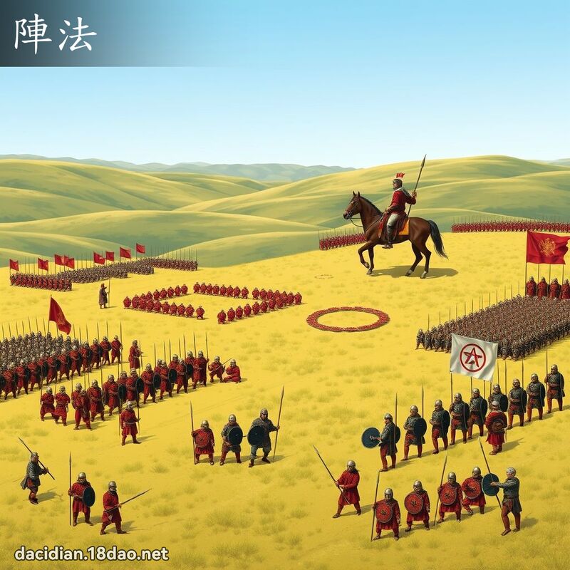 阵法 - 国语大辞典配图