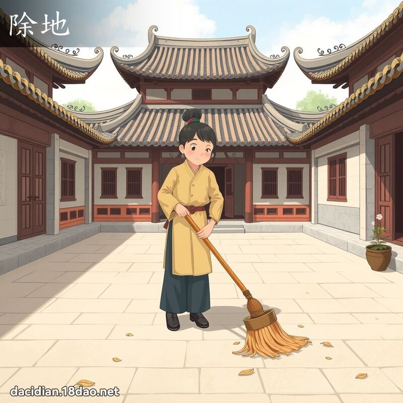 除地 - 国语大辞典配图