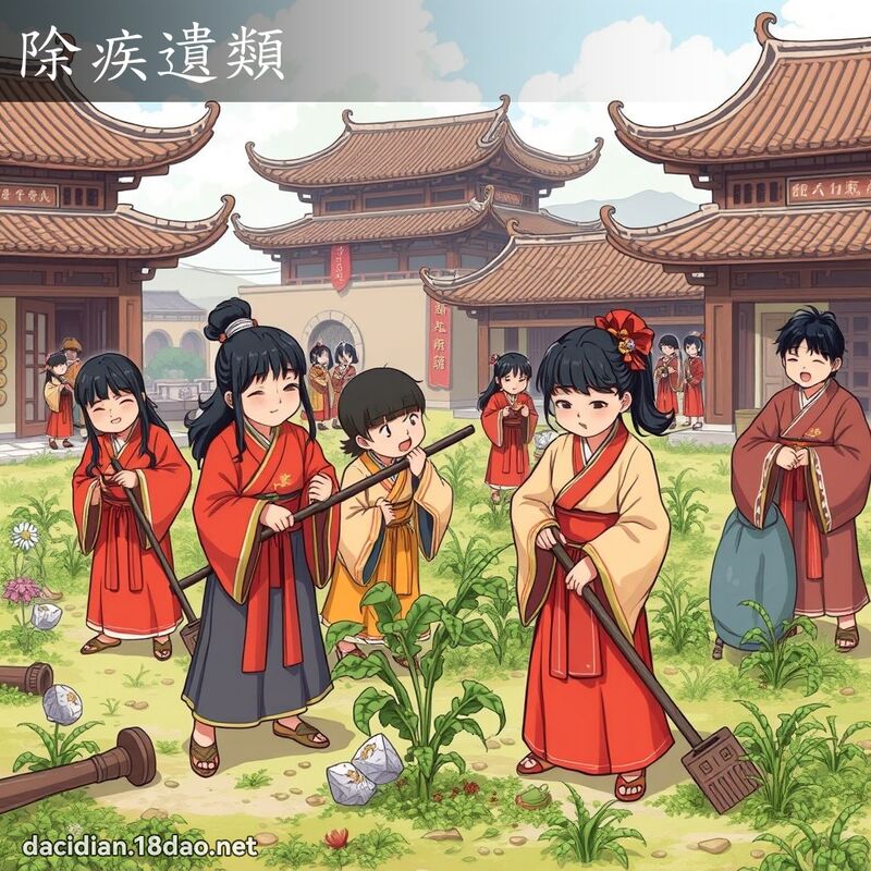 除疾遺類 - 國語大辭典配圖
