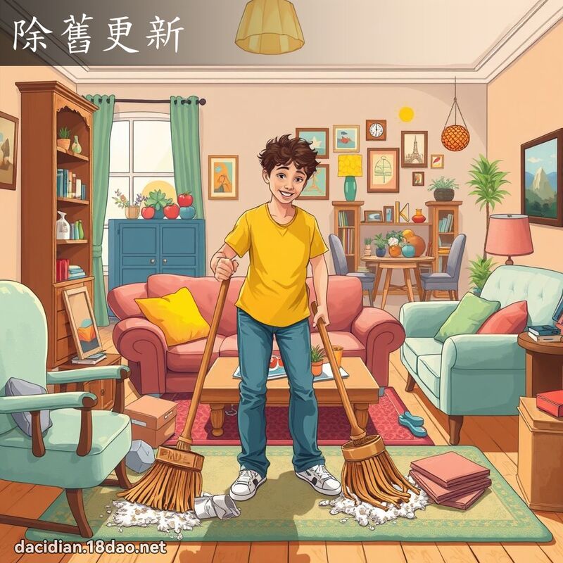 除舊更新 - 國語大辭典配圖
