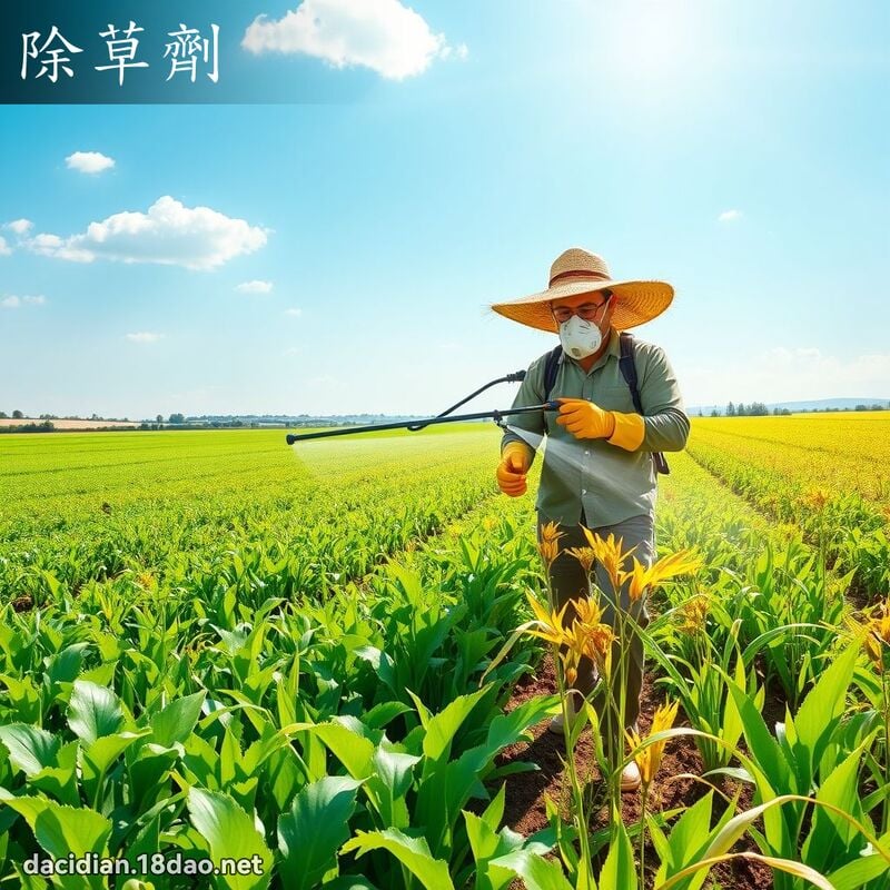 除草剂 - 国语大辞典配图