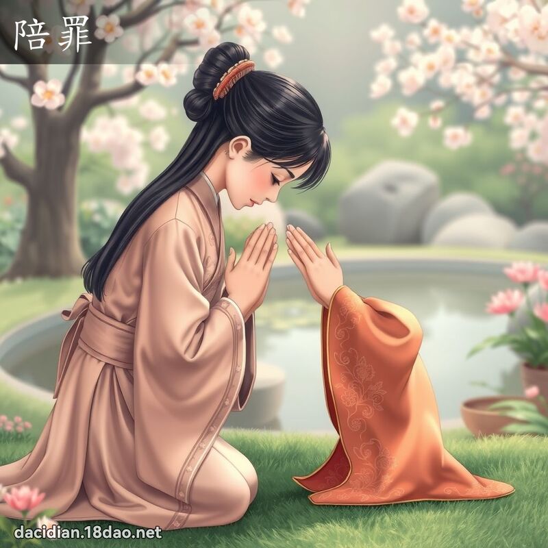 陪罪 - 國語大辭典配圖