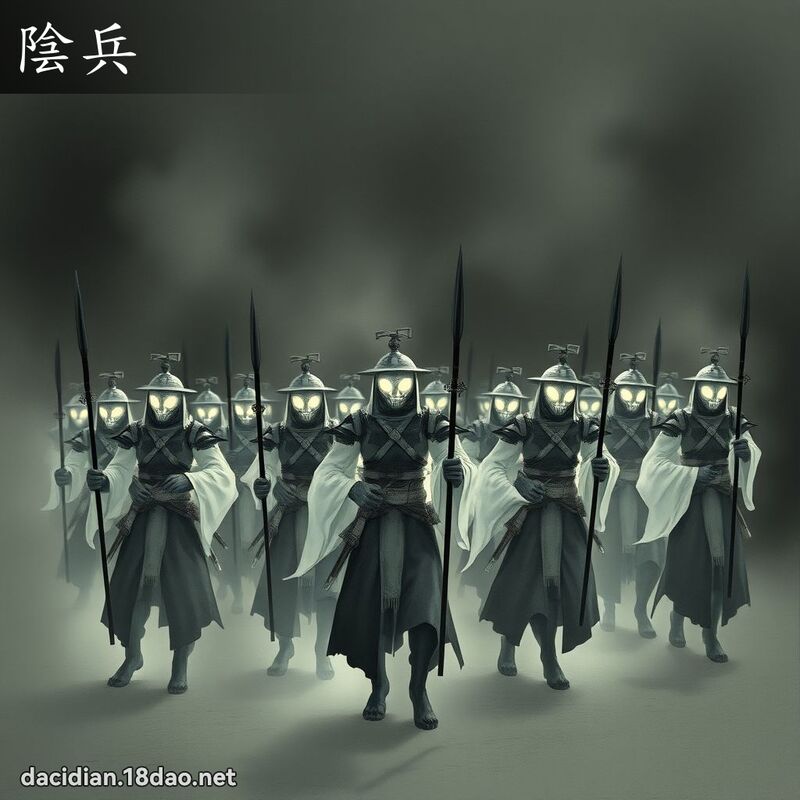 阴兵 - 国语大辞典配图