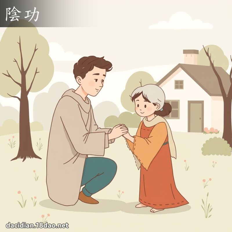 陰功 - 國語大辭典配圖