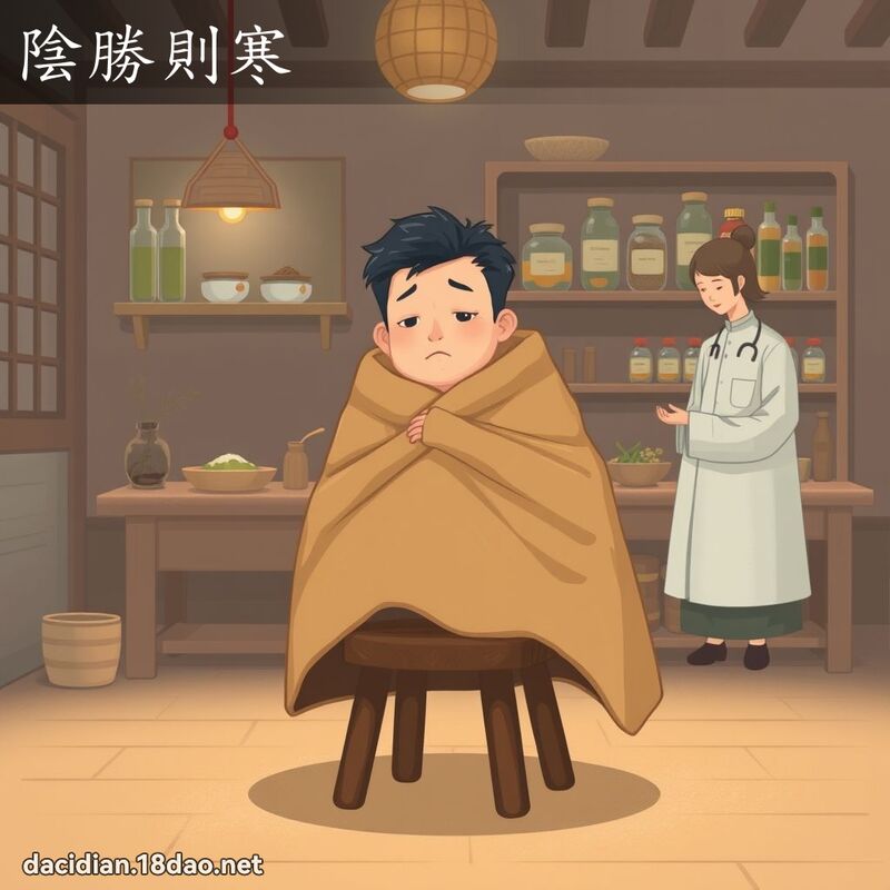 阴胜则寒 - 国语大辞典配图