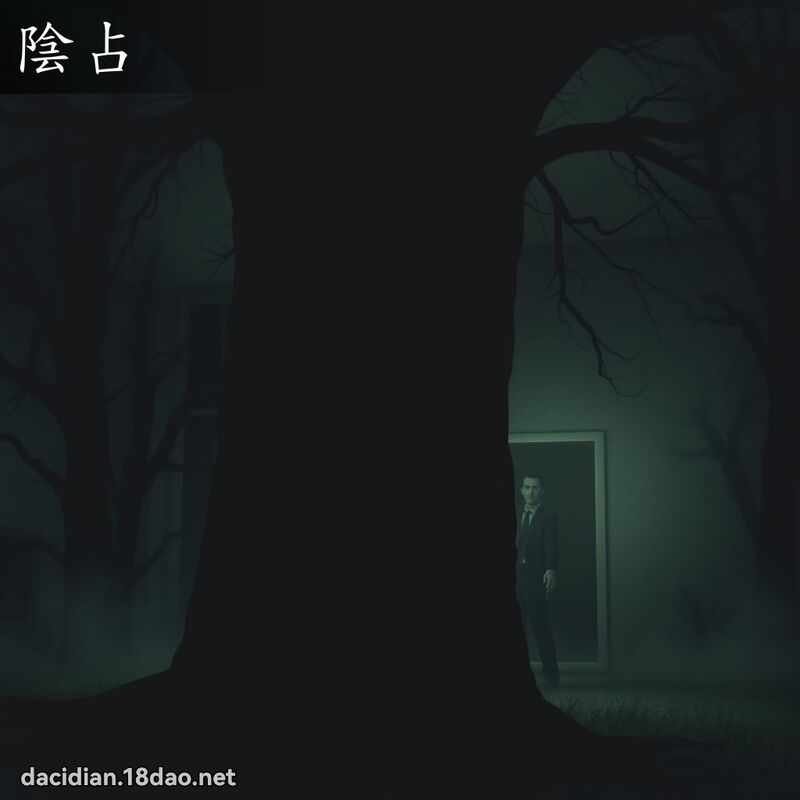 阴占 - 国语大辞典配图