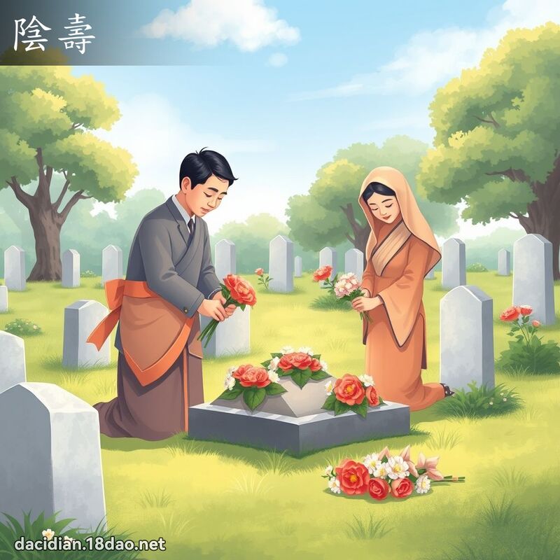 阴寿 - 国语大辞典配图